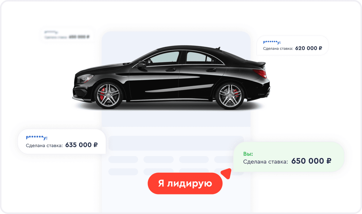 car Участие в торгах